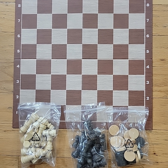 Game Gallery Chess Checkers Chinese Checkers. Open Box - Picture 3 of 5